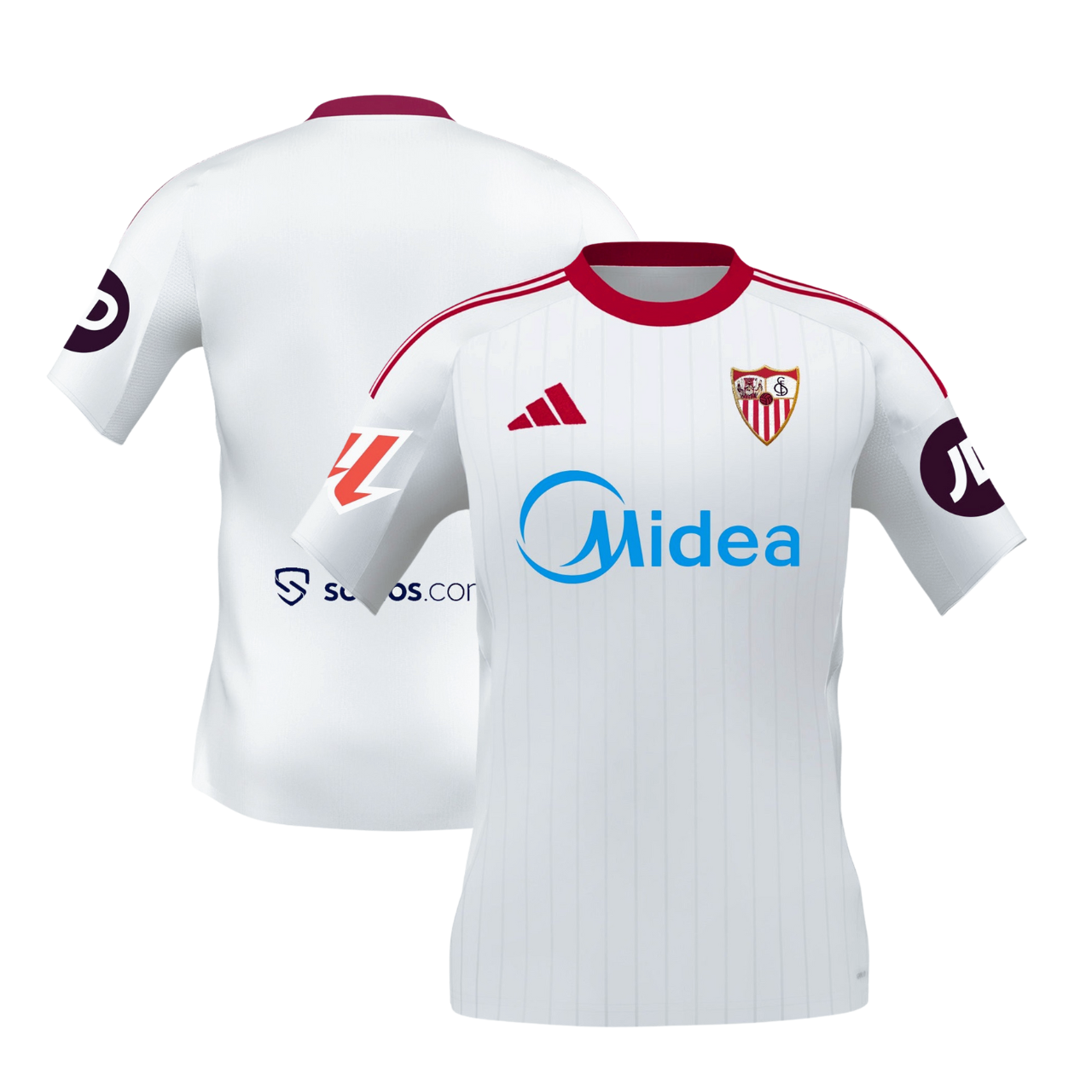 Sevilla FC 2025/26 Short Sleeve Away Jersey