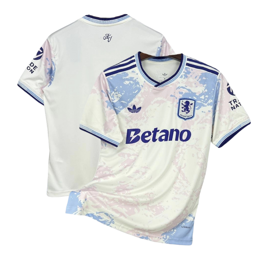 Aston Villa FC 25/26 Short Sleeve Away Jersey