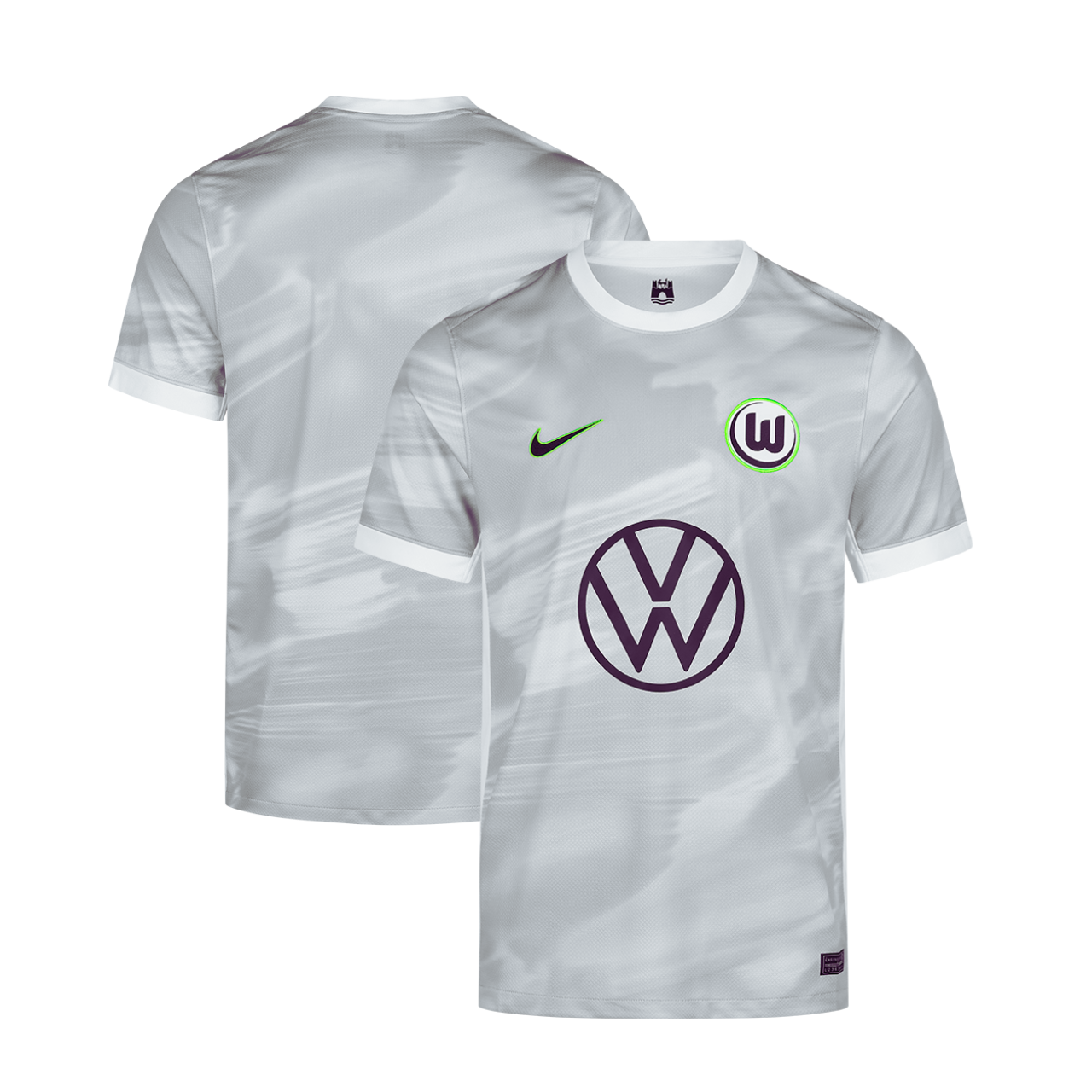 VfL Wolfsburg Short Sleeve Away Jersey