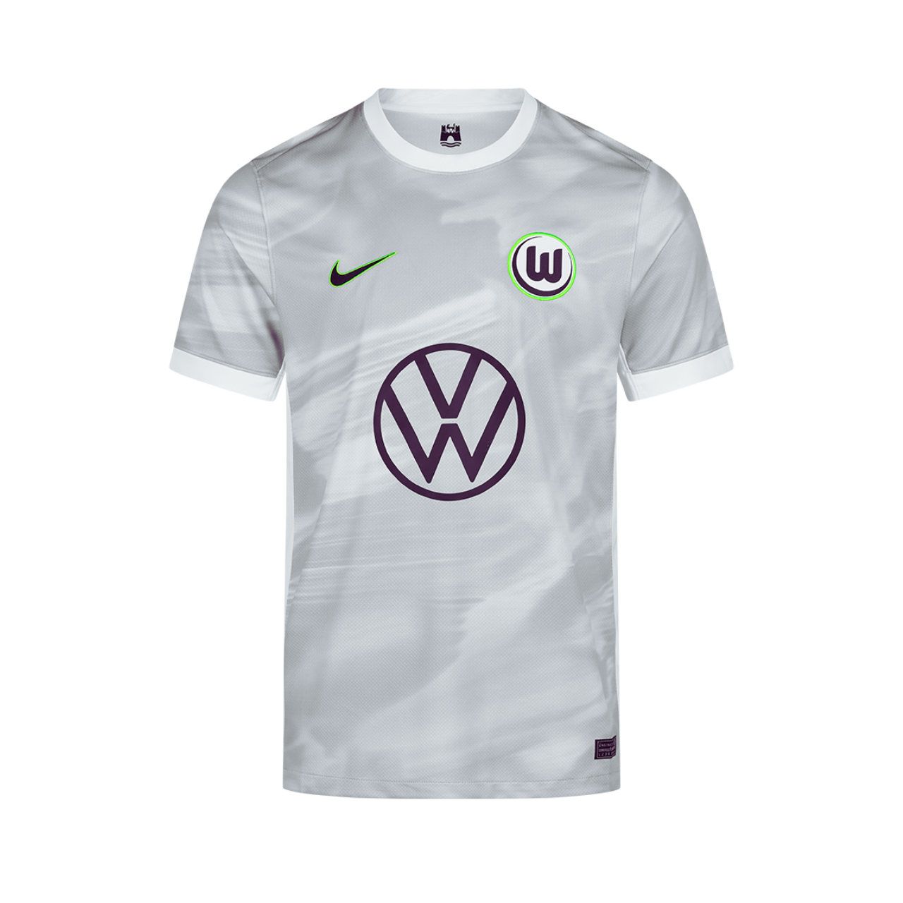 VfL Wolfsburg Short Sleeve Away Jersey
