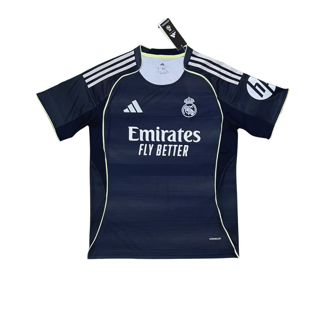 Real Madrid 25/26 Short Sleeve Away Jersey